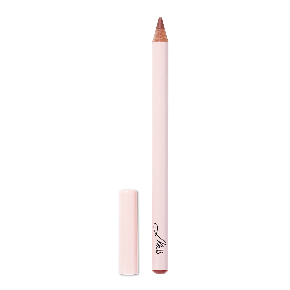 Monika Blunder Beauty Hot Line Lip Liner Renae swatch in Browny Nude for defined lips