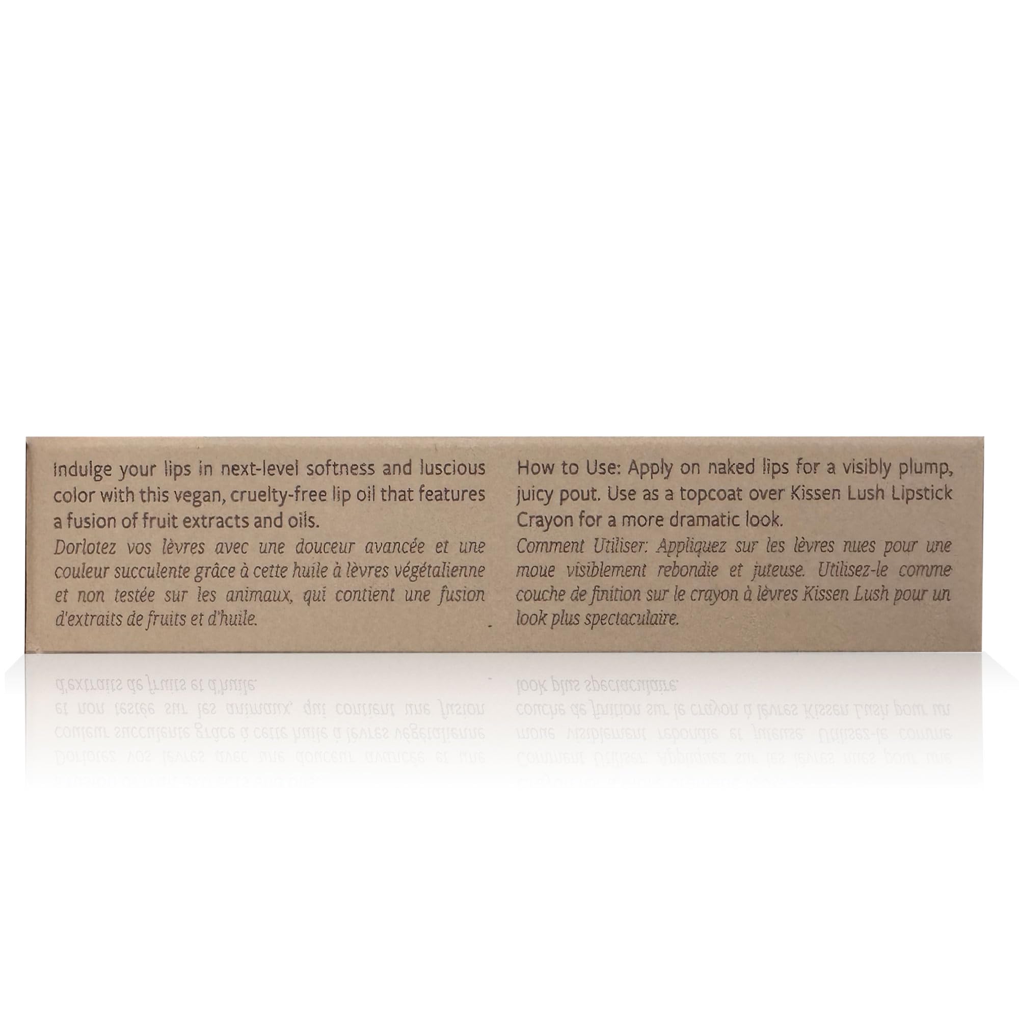Monika Blunder Beauty Sweet Talk Lip Oil Feige soft-shine finish on lips