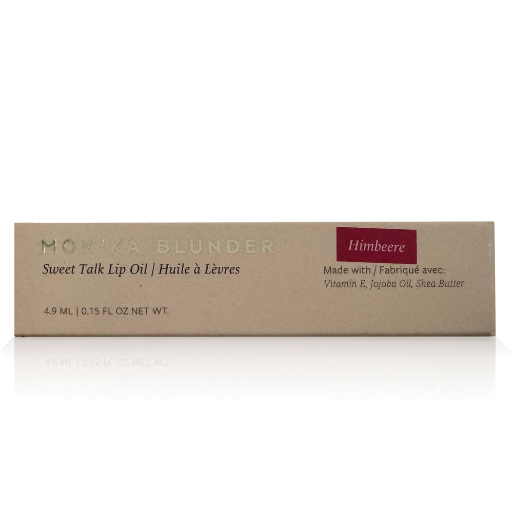 Monika Blunder Beauty Sweet Talk Lip Oil Feige non-sticky texture close-up