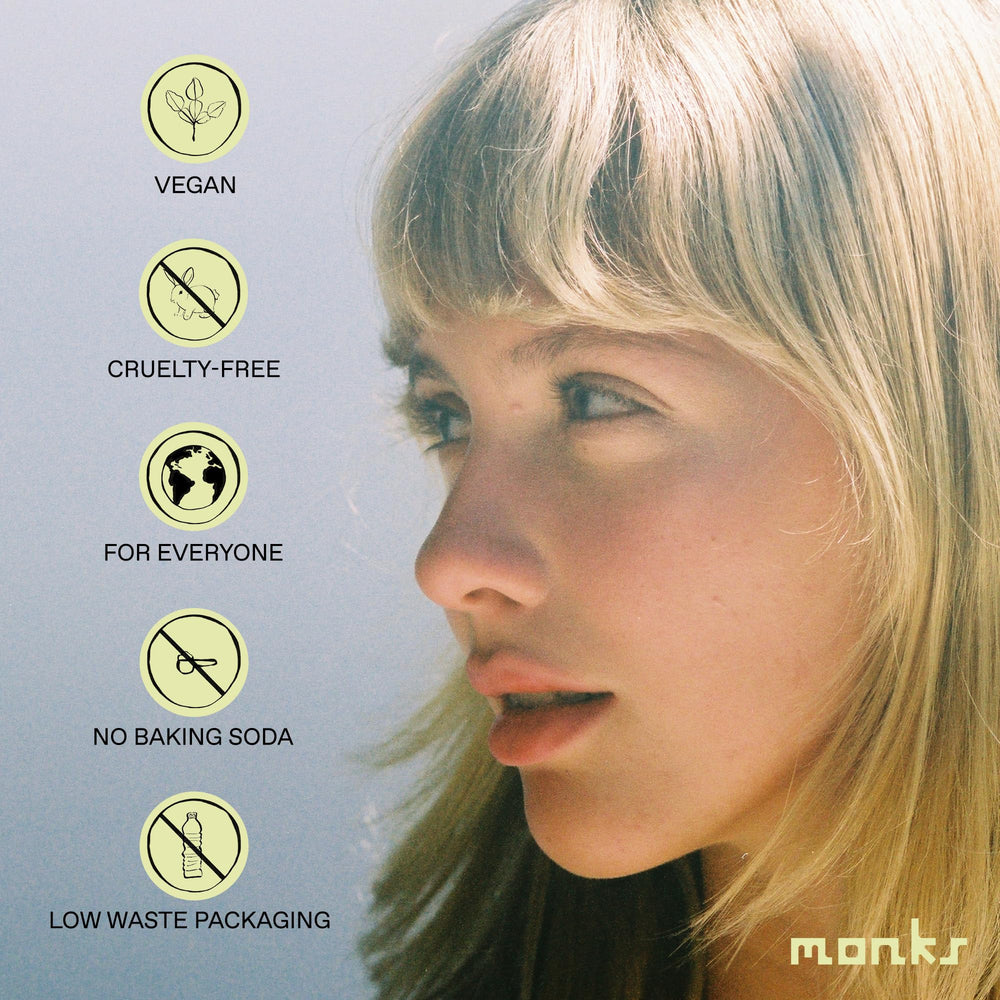 Monks Yuzu Santo deodorant stick leaves no residue