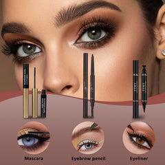 MONRUEVT 3-piece lip gloss trio for subtle to bold finishes