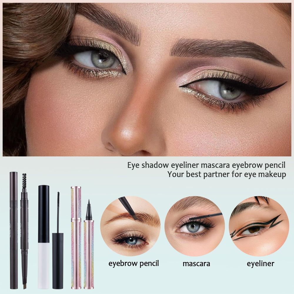 Moobirlet Makeup Kit: foundation and primer create a smooth canvas.