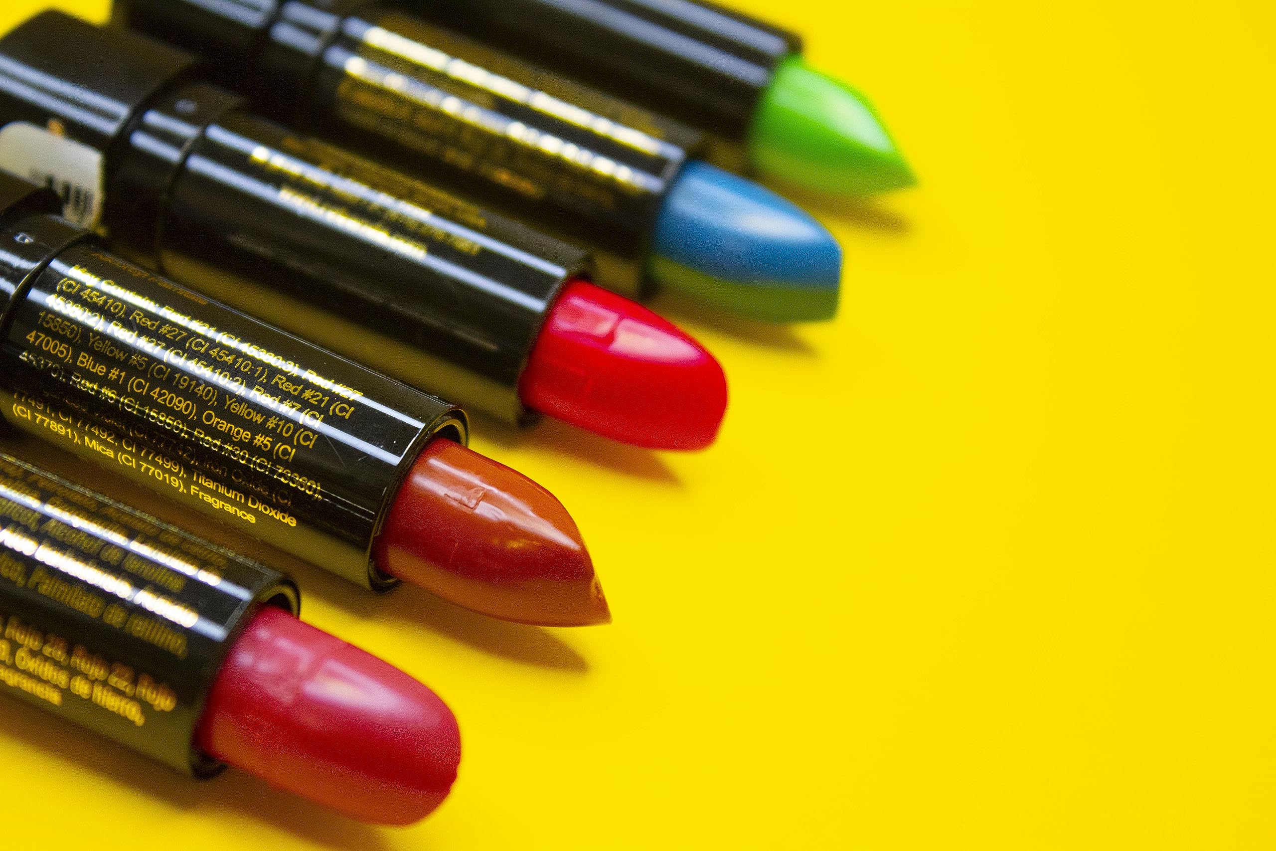Mood Lips magic pH tint swatch demonstrates instant lip-specific color shift