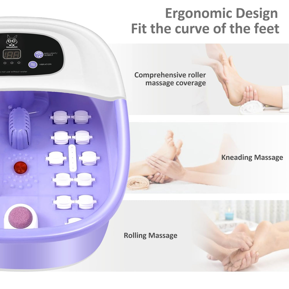 MoodRelish bubble-oxygen action enhances water flow and spa like feel.