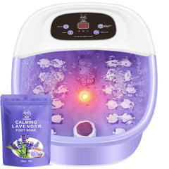 MoodRelish foot spa massager with heat and bubbles for soothing relaxation.