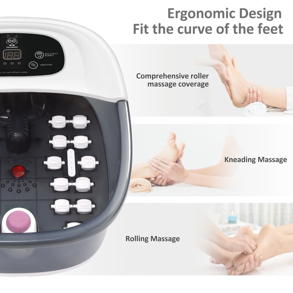 MoodRelish Temperature Control enabling adjustable heat for a comfortable soak