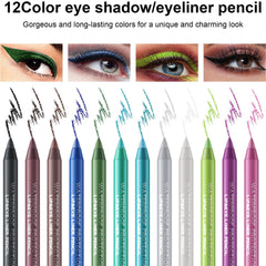 MooGlamor eyeliner pencils with sharpener provide precise tips for clean lines.