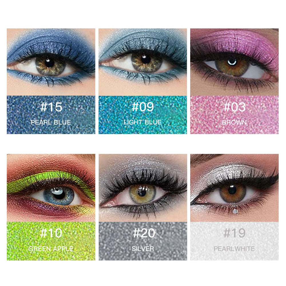 MooGlamor pencils help create sharp wings and precise lower lash lines.