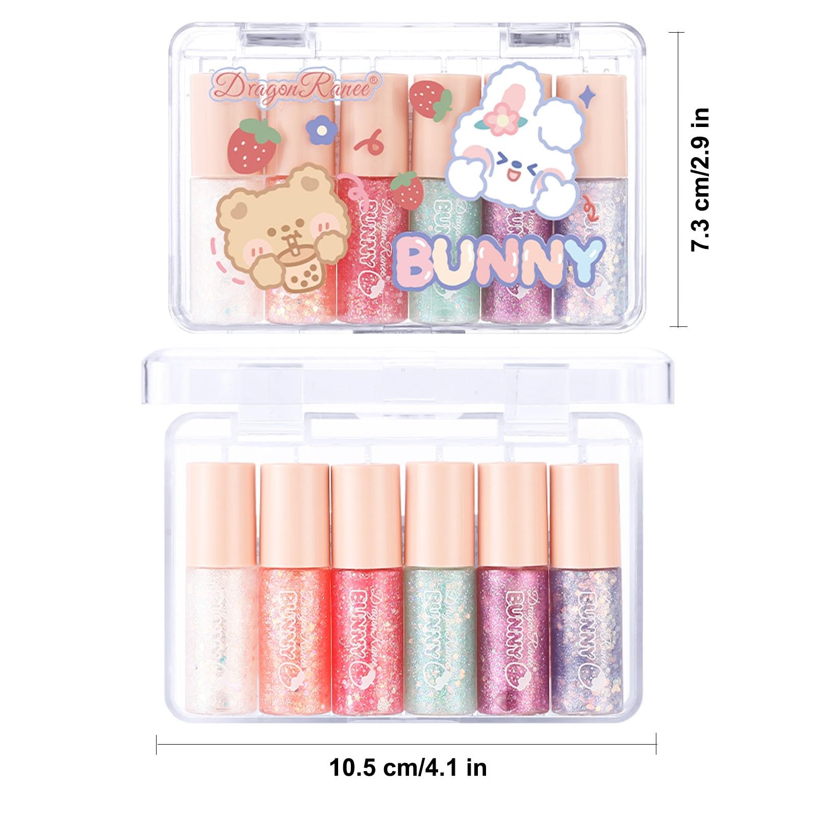 MooGlamor multi-use set usable as eyeshadow or eyeliner.