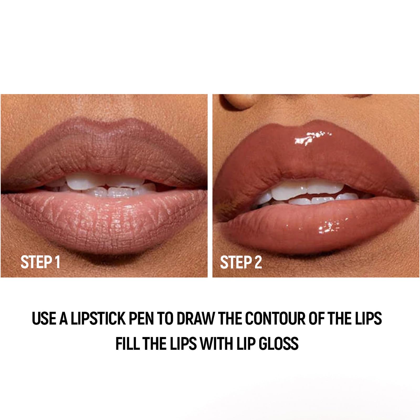 MooGlamor smoothing gloss provides comfortable, non-sticky wear.