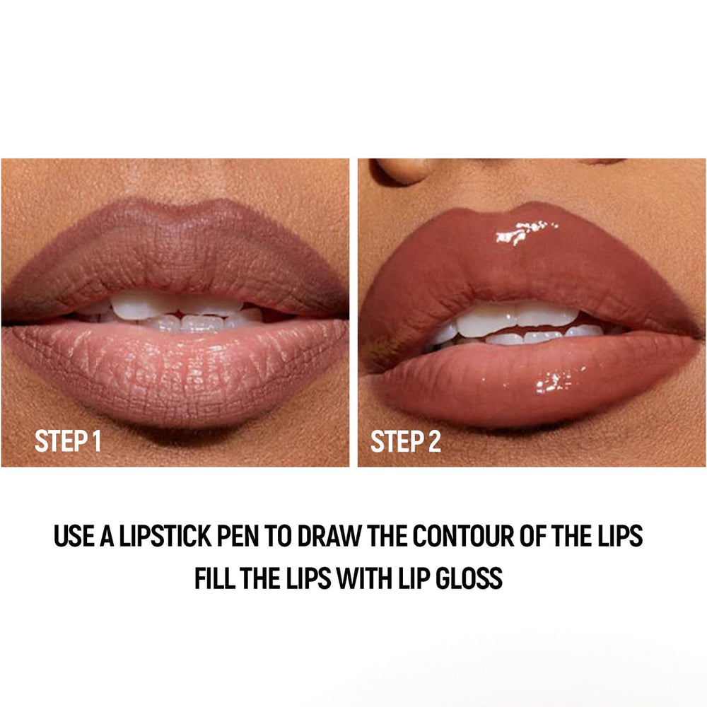 MooGlamor smoothing gloss provides comfortable, non-sticky wear.