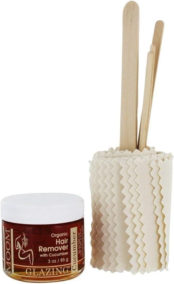 MOOM wooden applicators provide precise application during waxing