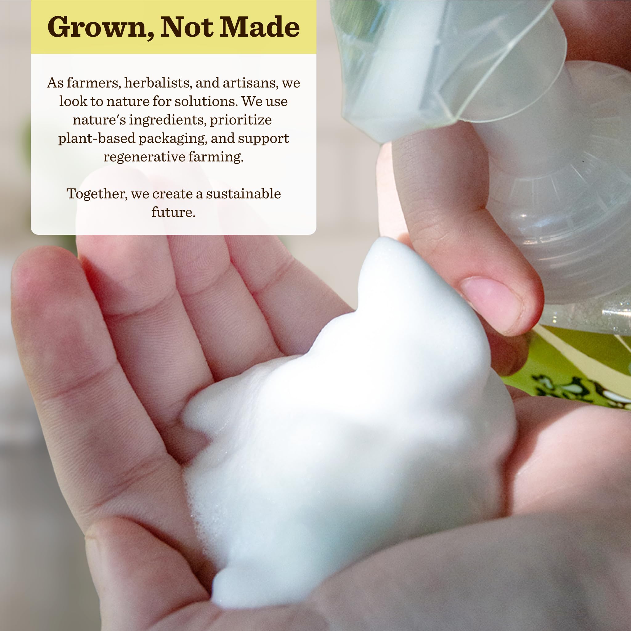 Moon Valley Organics calendula and comfrey blend provides soothing cleansing.