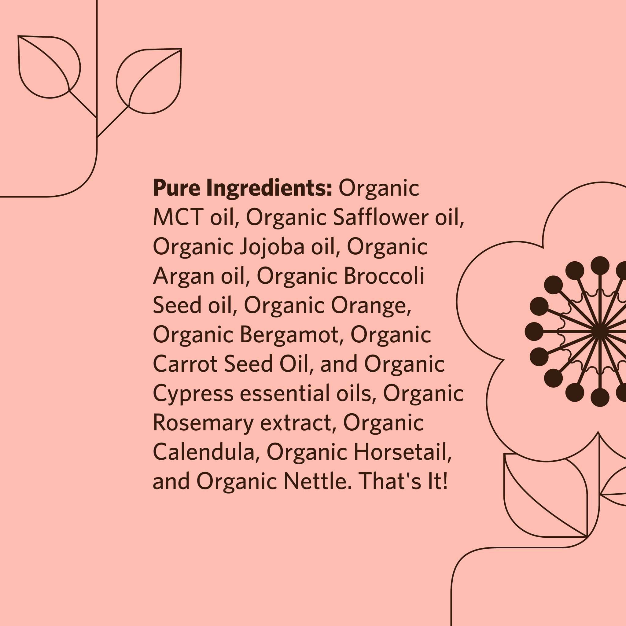 Moon Valley Organics hair therapy silky texture close-up.
