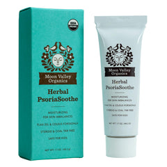 Moon Valley Organics PsoriaSoothe bottle pour for calming irritated skin