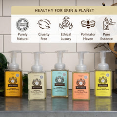 Moon Valley Organics three-pack display shown for convenient household use.