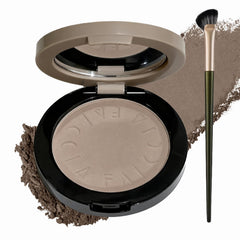 MOONGAZE cool-toned grey contour palette for fair skin offering crease-free definition.