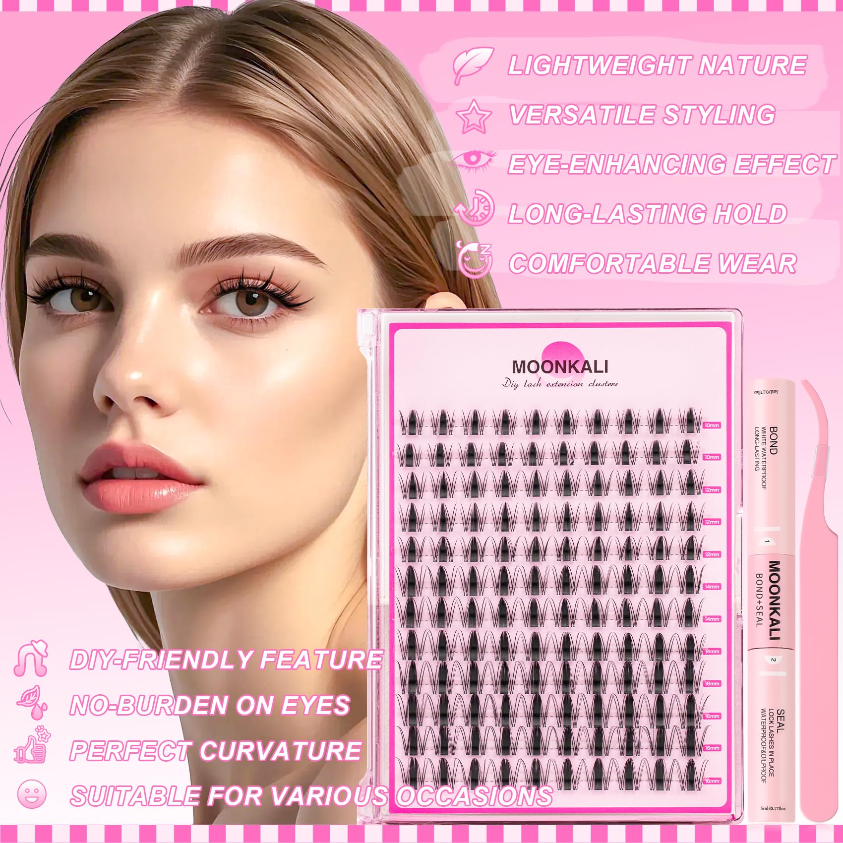 Moonkali beginner-friendly manga design visual focus simplifies DIY makeup