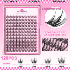 MOONKALI wispy fairy extensions for a natural, daily eye-opening look.