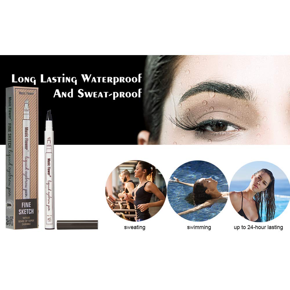 MoonKong Brow Pen is easy to apply for beginners.