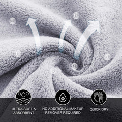 MOONQUEEN quick-dry washcloths prevent damp odor after use.