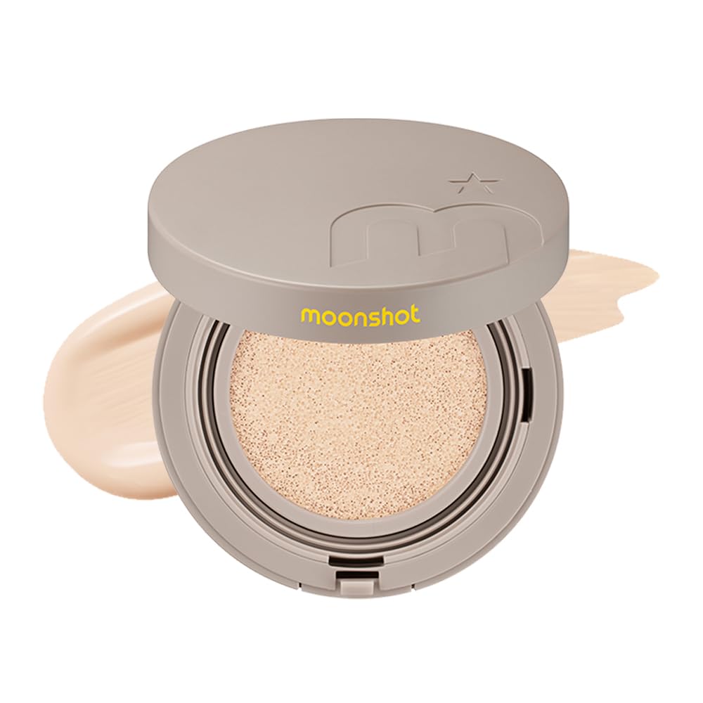 Moonshot Conscious Fit Cushion Foundation bottle for buildable medium coverage and long-lasting satin finish