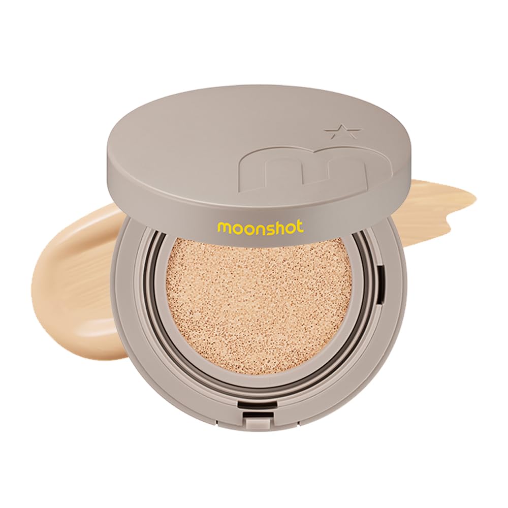 Moonshot Korea Conscious Fit Cushion Foundation bottle delivering long-lasting semi-matte coverage
