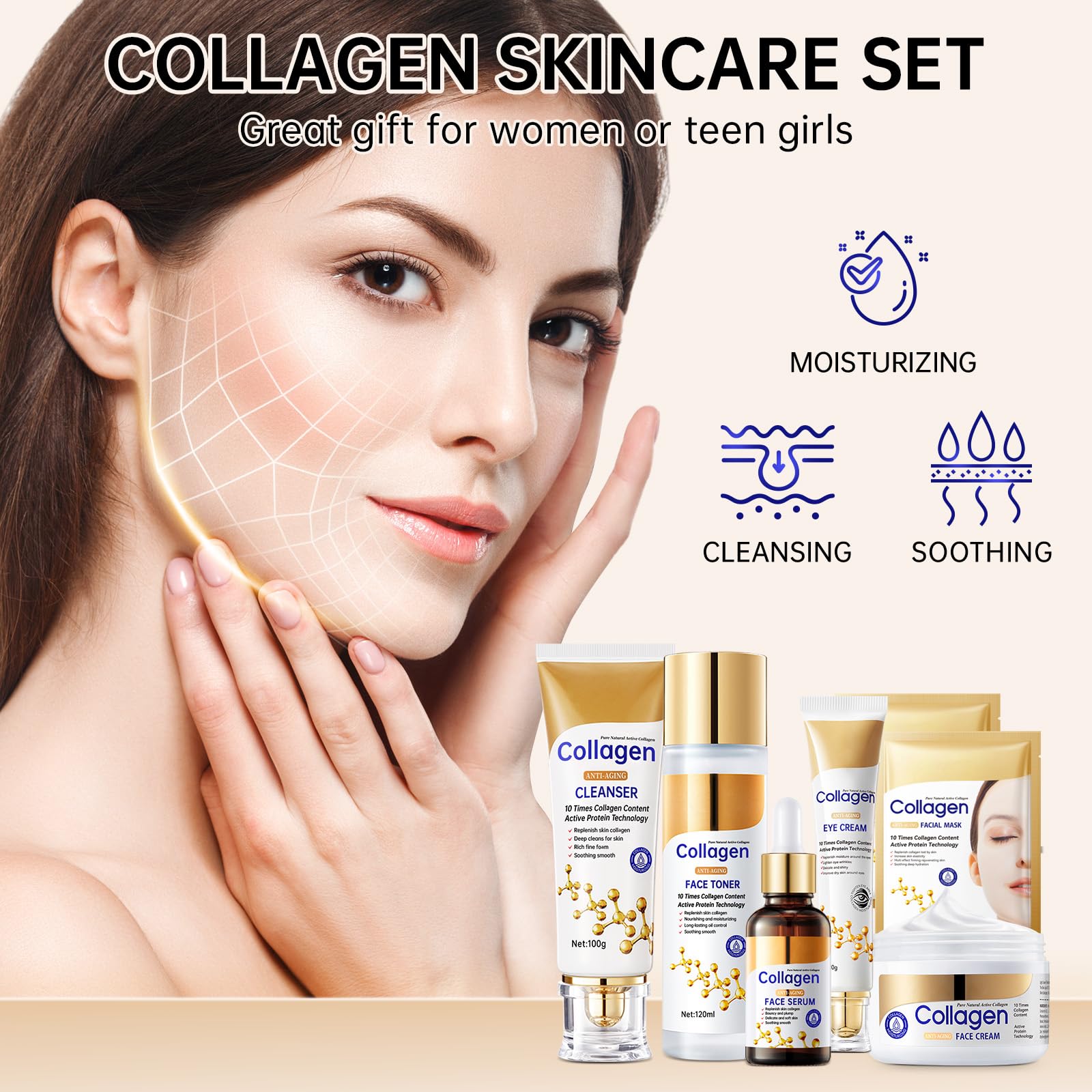 Mopayzer eye cream tube targeting delicate eye area with hydration.