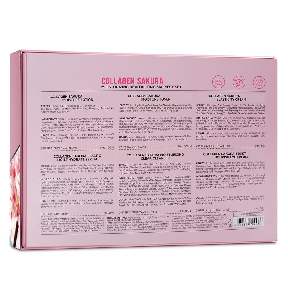 Mopayzer Sakura cherry blossom extract highlight for gentle care.
