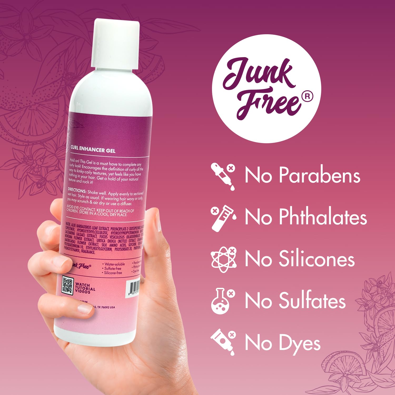 MopTop Curl Enhancer Gel 8 oz container on shelf.