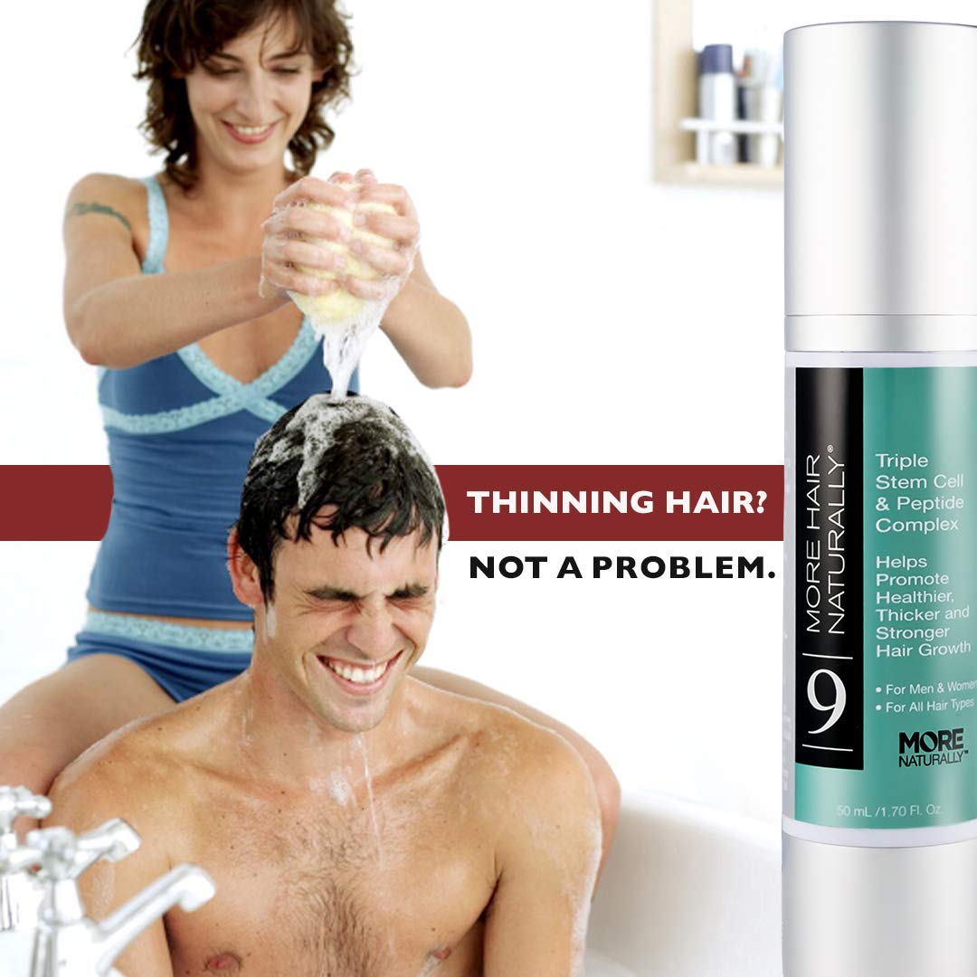 More Hair Naturally 9 daily routine application supports consistent use.