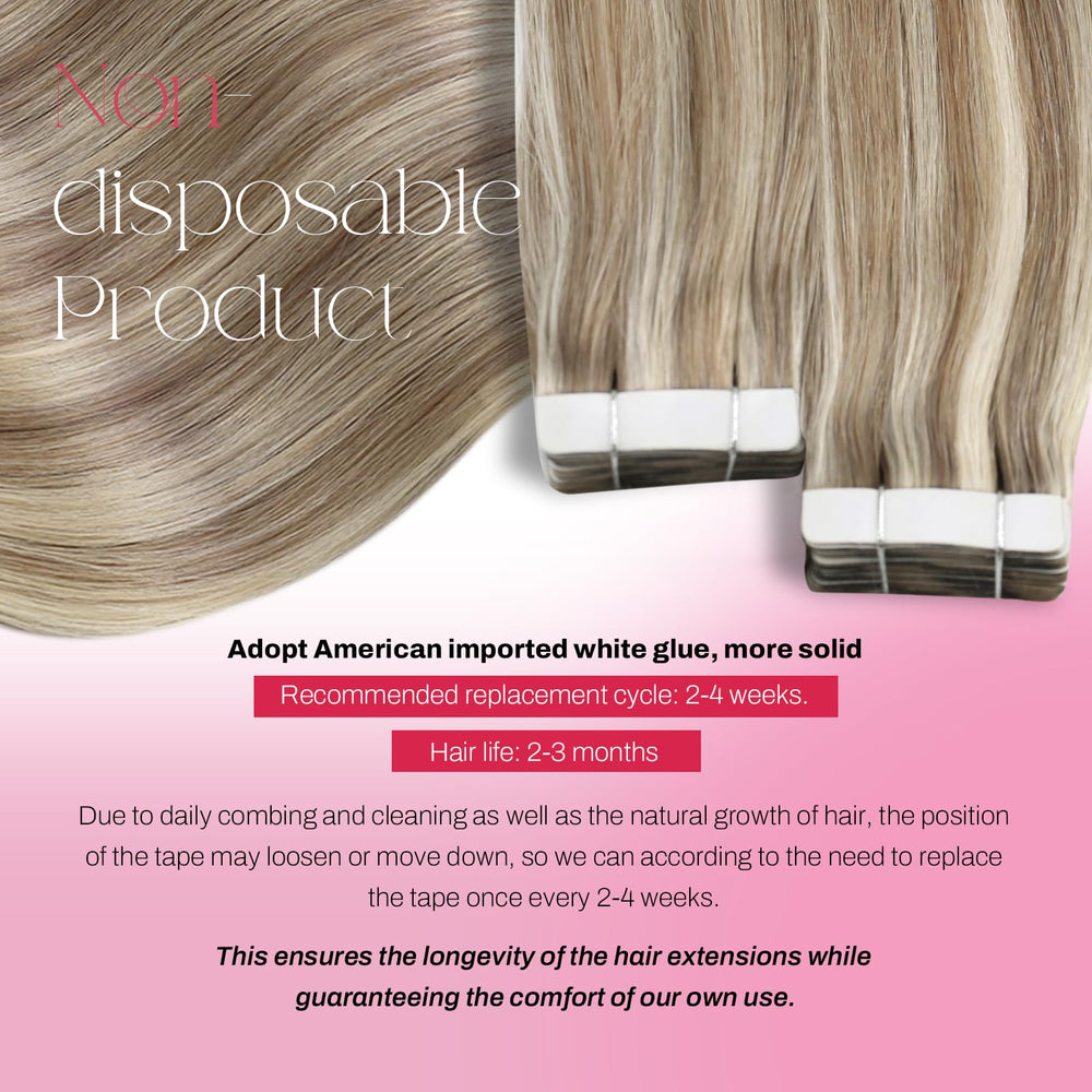 Moresoo white tape adhesive upgrade for durable hold.