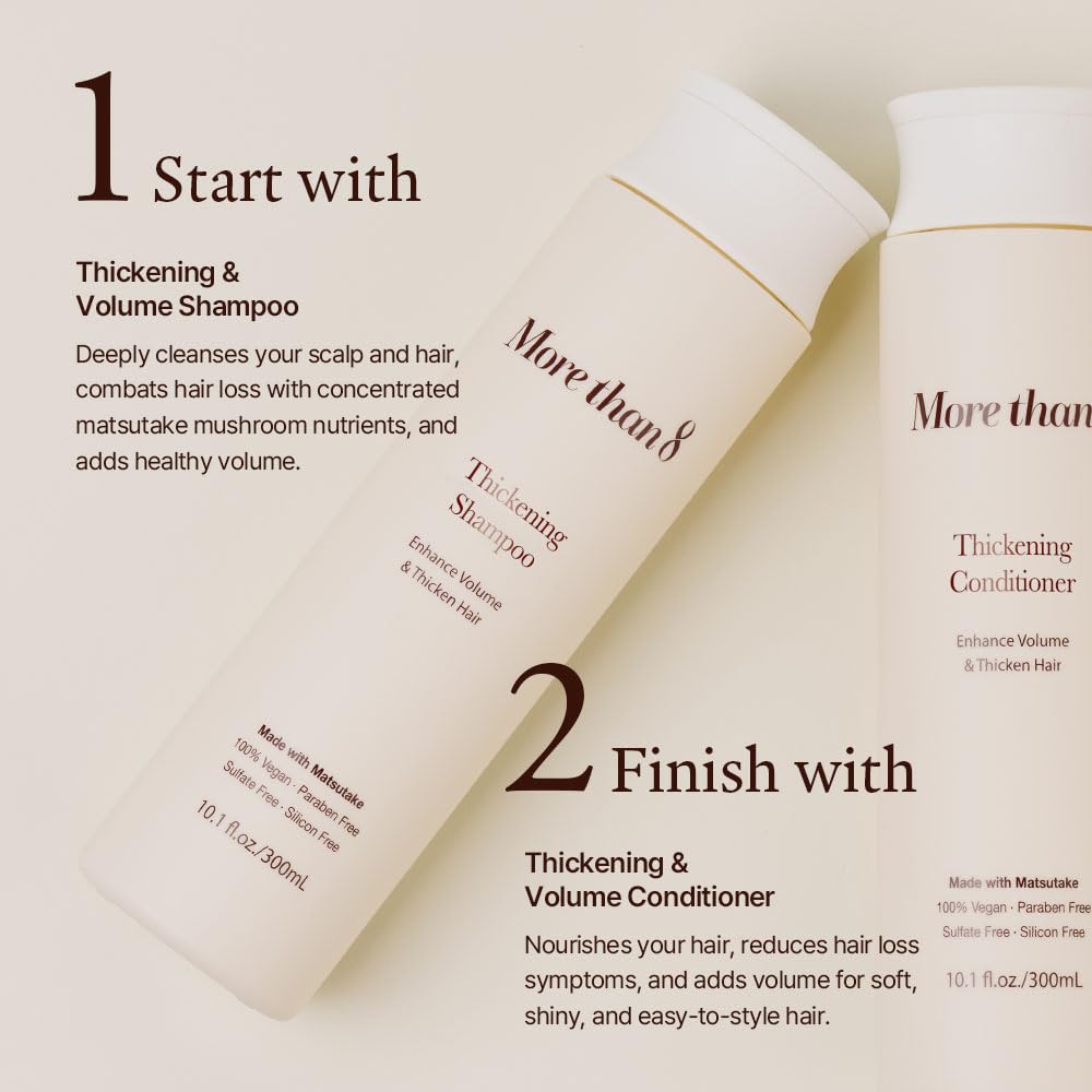 Scalp nourishment focus of Morethan8 shampoo for comfortable cleansing