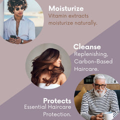 Morfose Charcoal detox shampoo boosts hair glow and balance