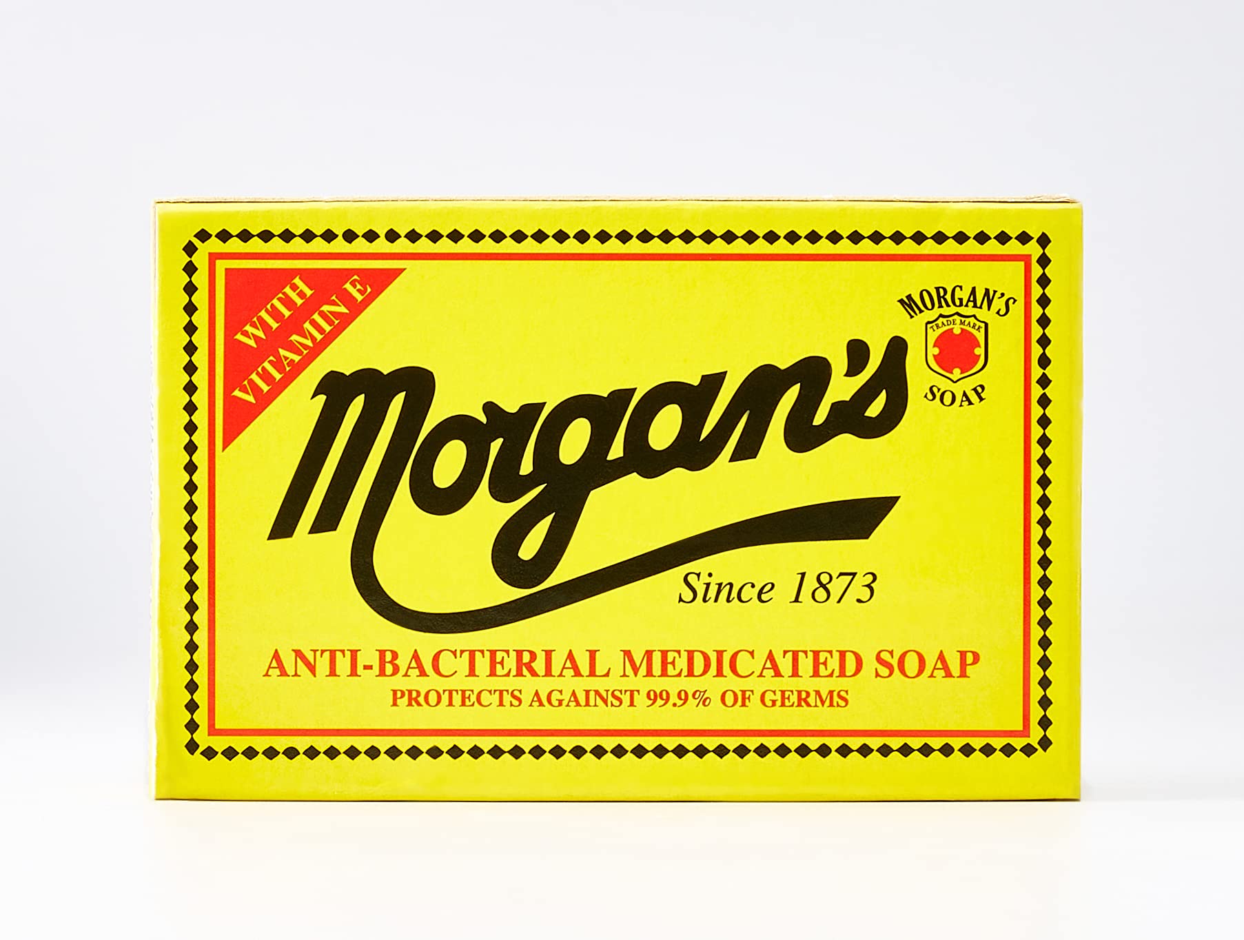 Morgan medicated soap on the face provides daily cleansing
