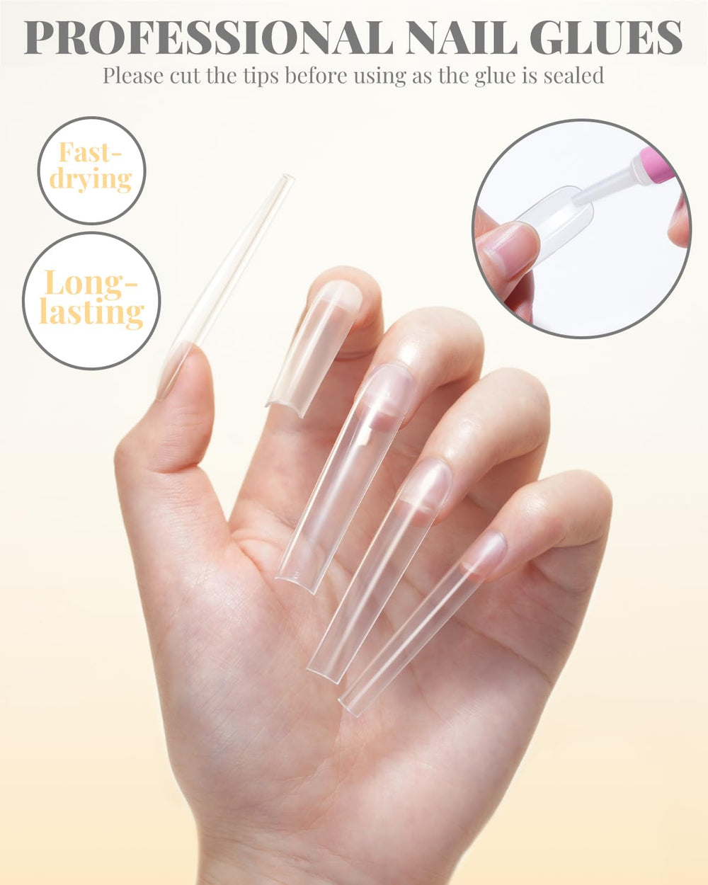 MORGLES cuticle cutter and scraper for precise prep work