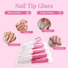 Morgles nail clipper and cuticle push fork for quick prep.