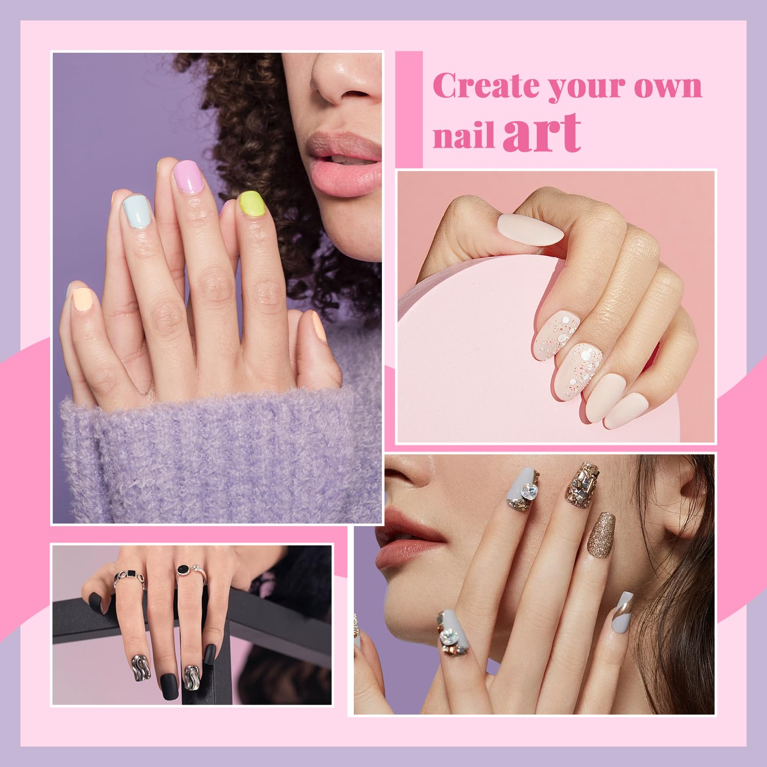 Morgles nail files and buffer create a smooth surface for polish.