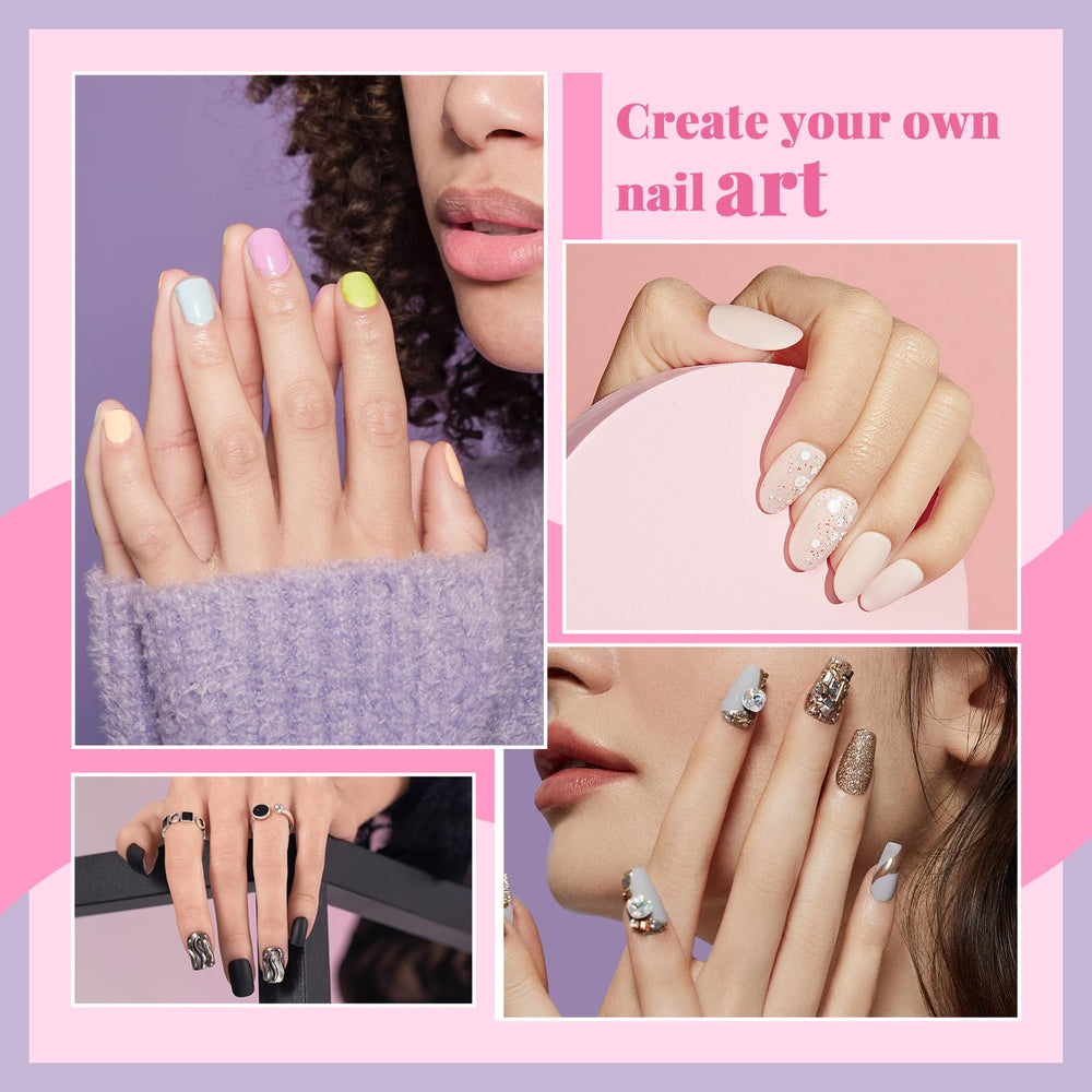 Morgles nail files and buffer create a smooth surface for polish.