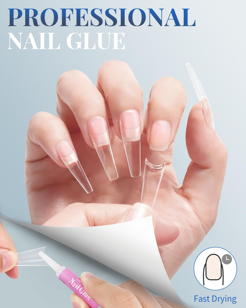 MORGLES nail files and buffers for smooth nail edges