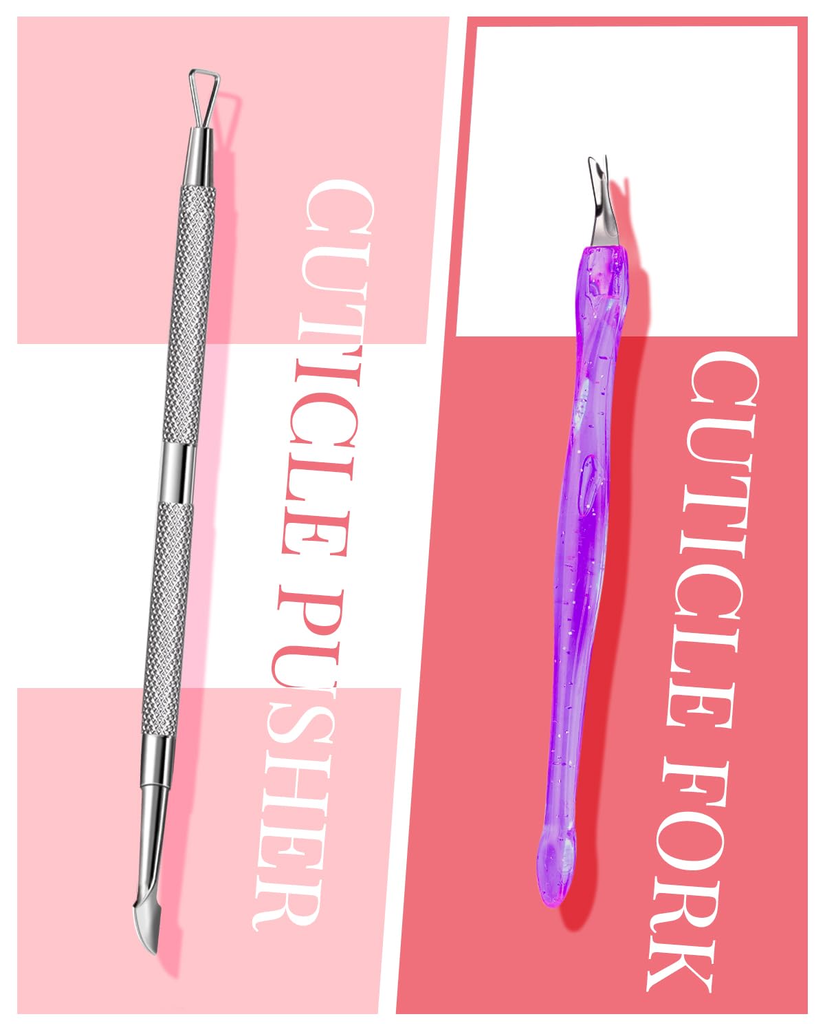 MORGLES curved-fit tips align with natural nail bed for easy application.
