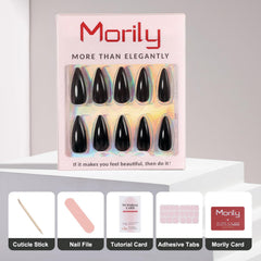 Morily ABS-material nails are safe and durable for home use.