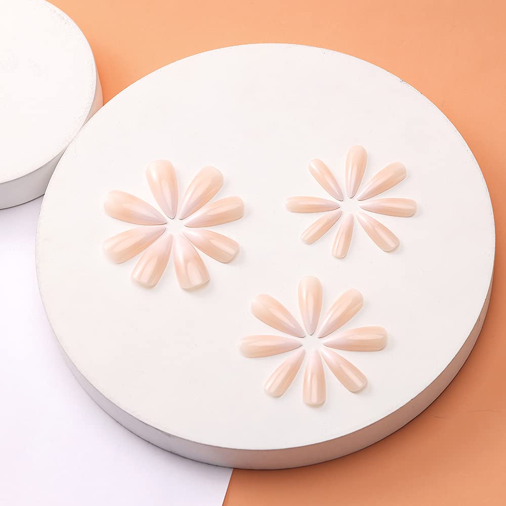 Durable acrylic ABS construction of Morily nails for a sturdy, salon-like result.