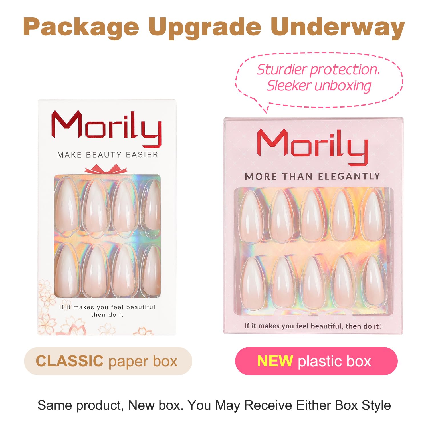 Matte pure color finish on Morily nails, delivering a sleek, sophisticated vibe.