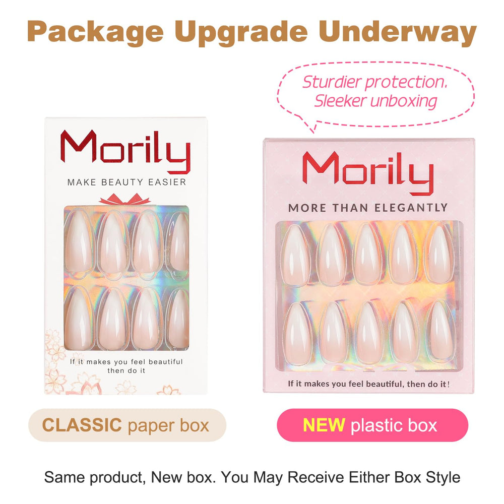 Matte pure color finish on Morily nails, delivering a sleek, sophisticated vibe.