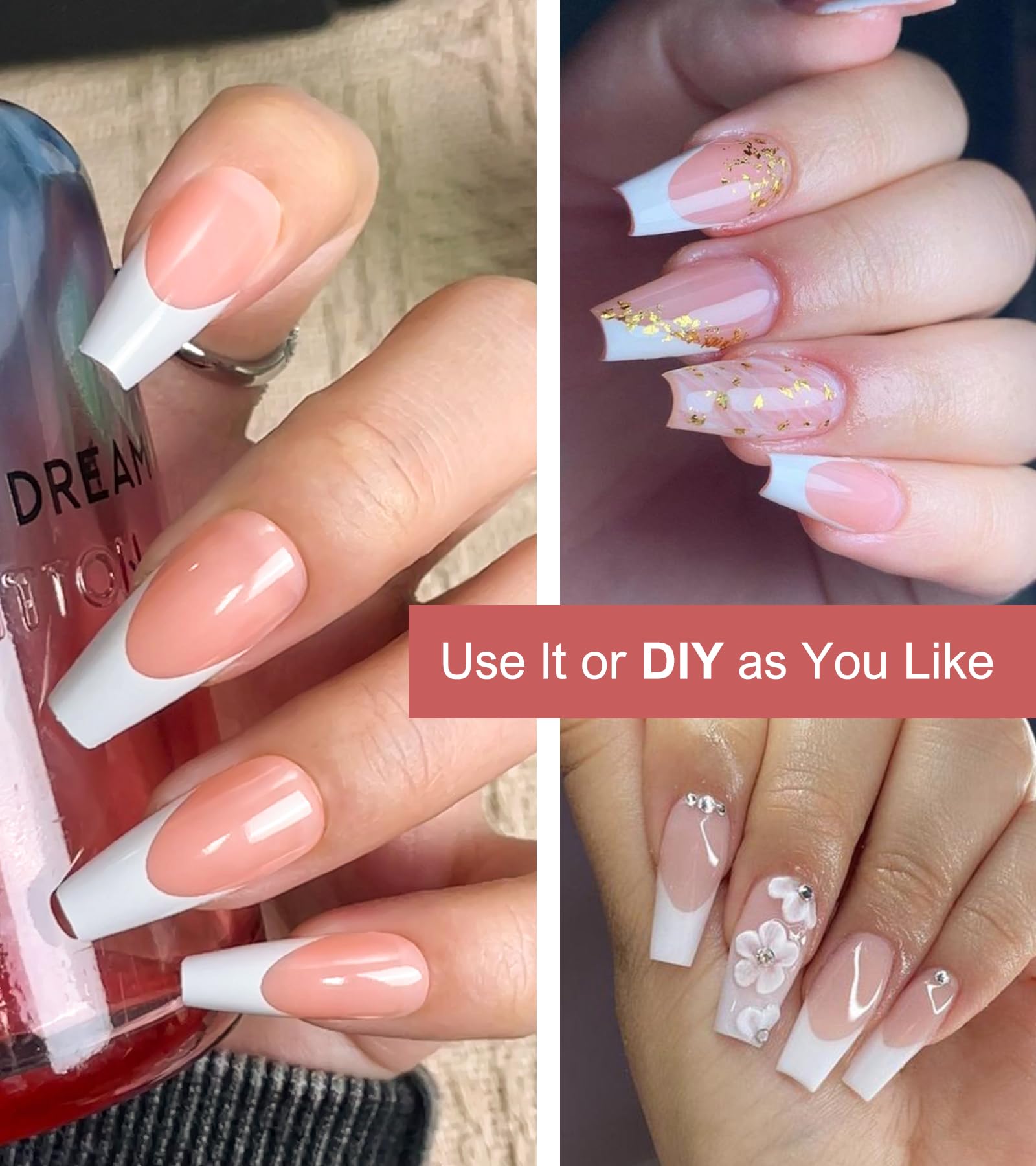 Morily nails in use illustrate quick application and durable wear