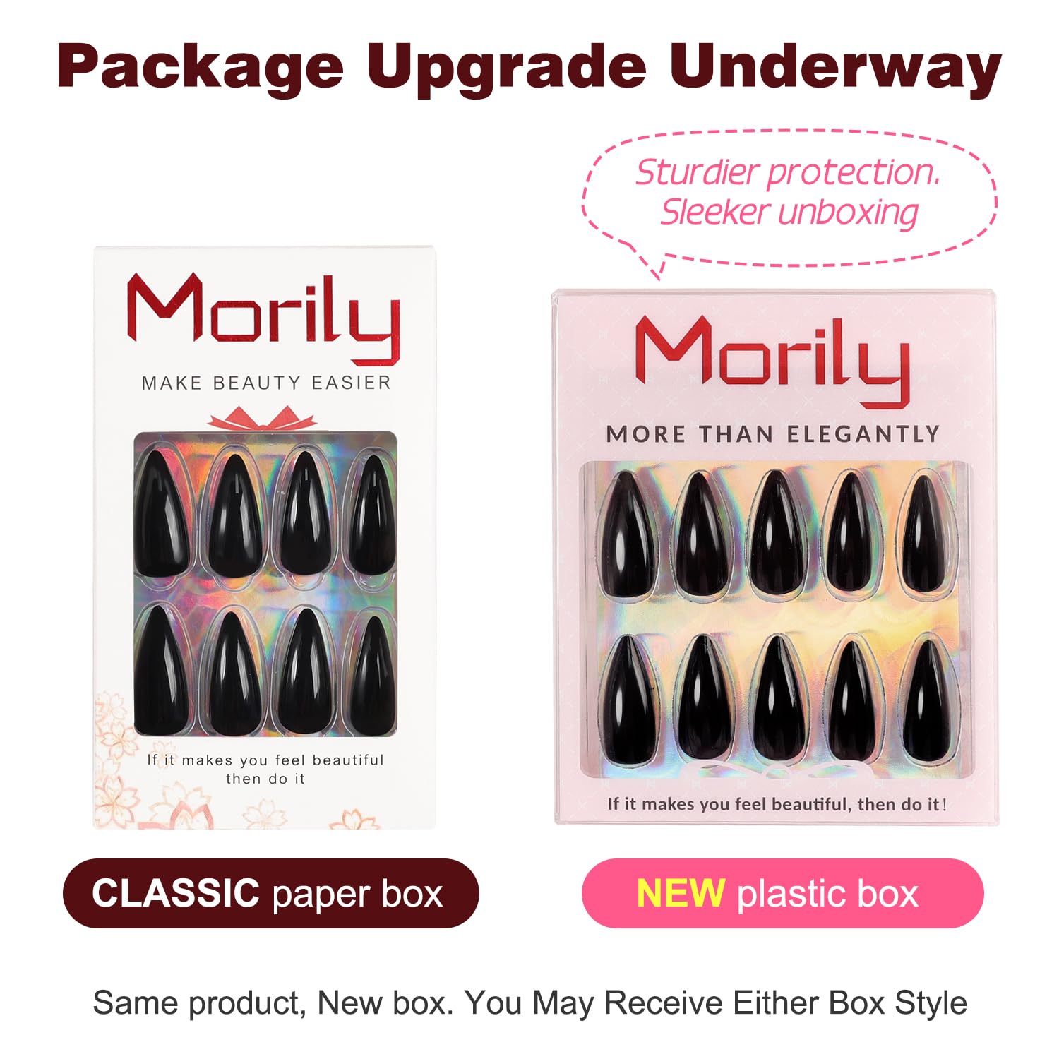 Morily ideal for parties and holidays in classic black.