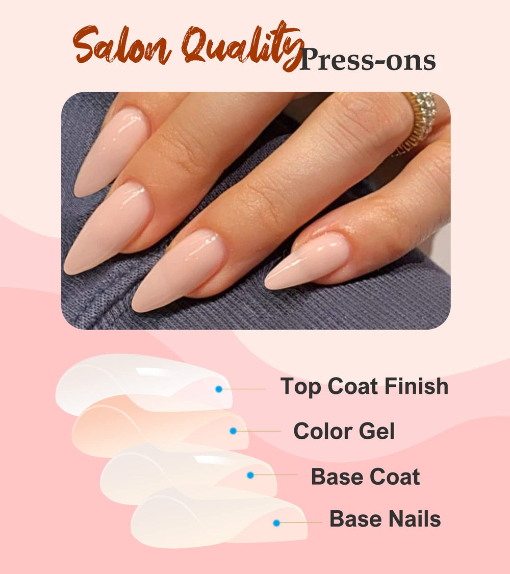 Easy application setup with 30 nails in 15 sizes and included tools.