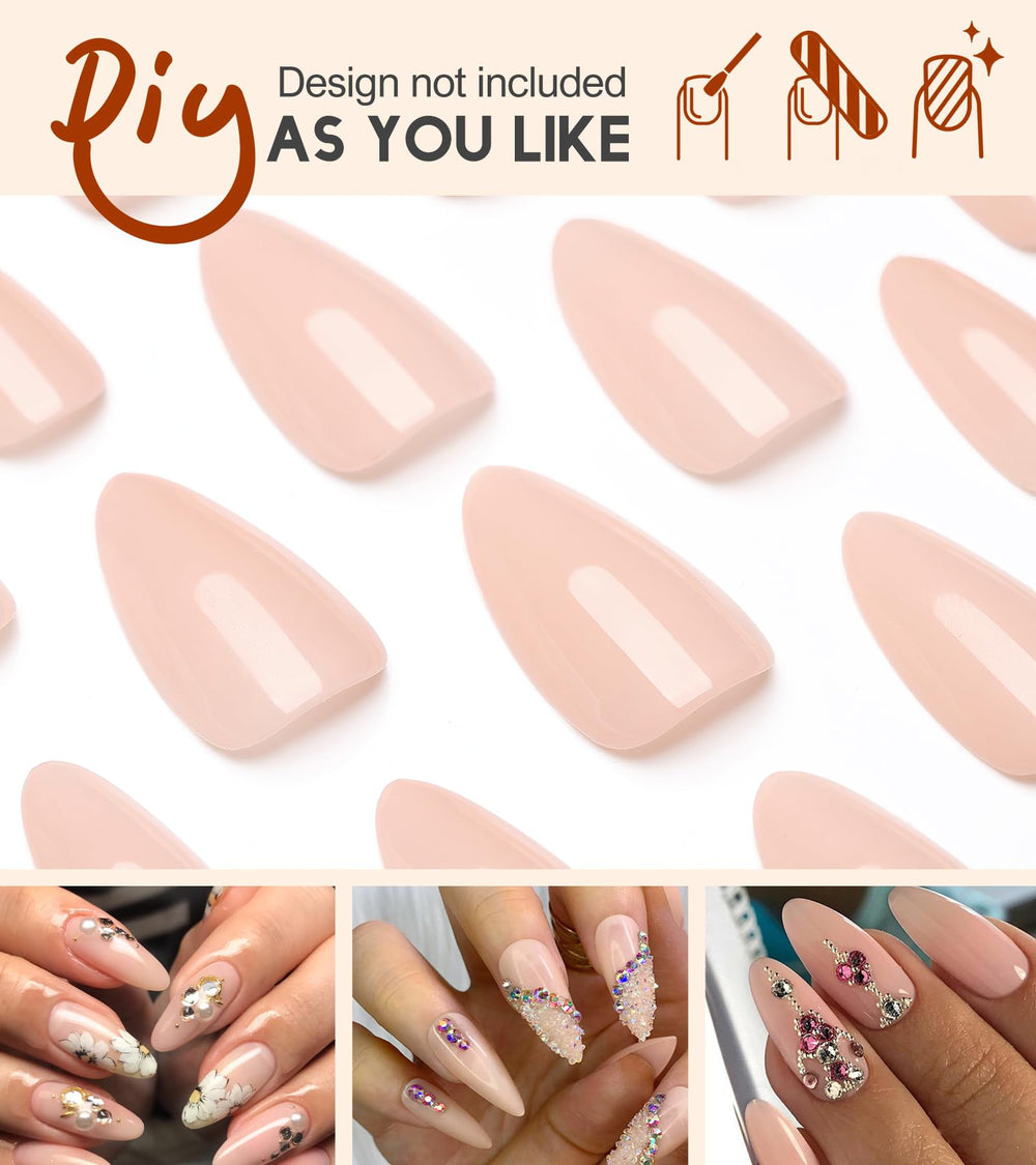 Perfect for parties, cosplay, weddings, or other special occasions in nude pink gloss.