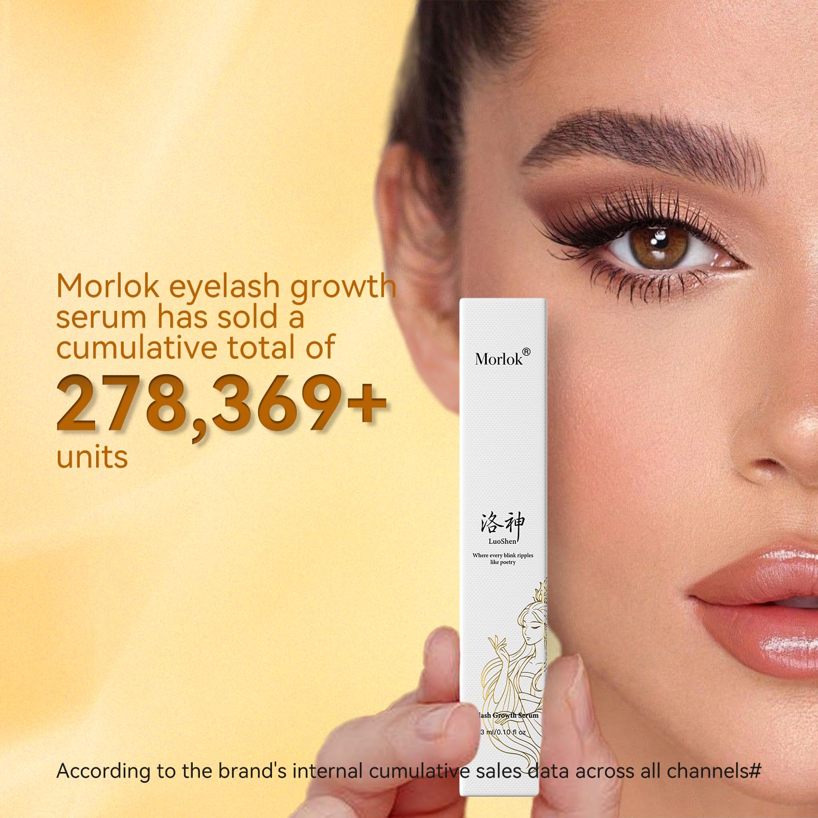 Morlok logo and packaging typography on box for premium presentation